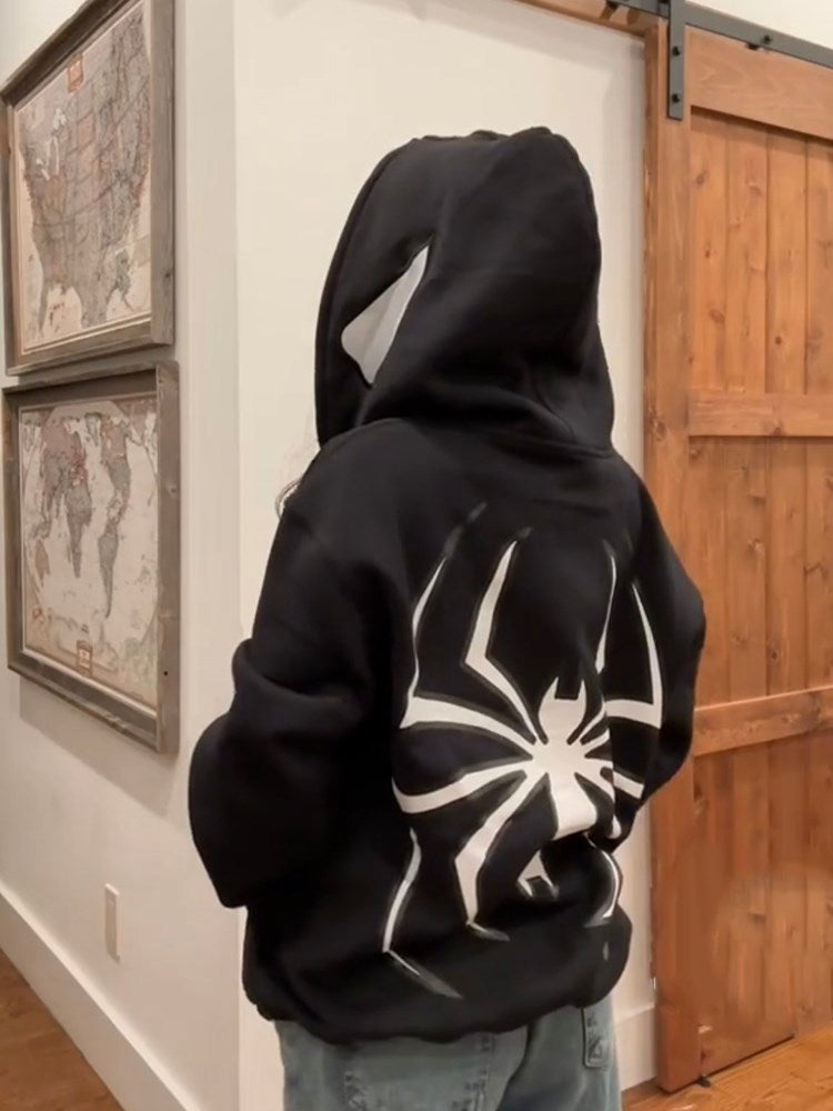 Spider Punk Zip Hoodie Non VIP Offer