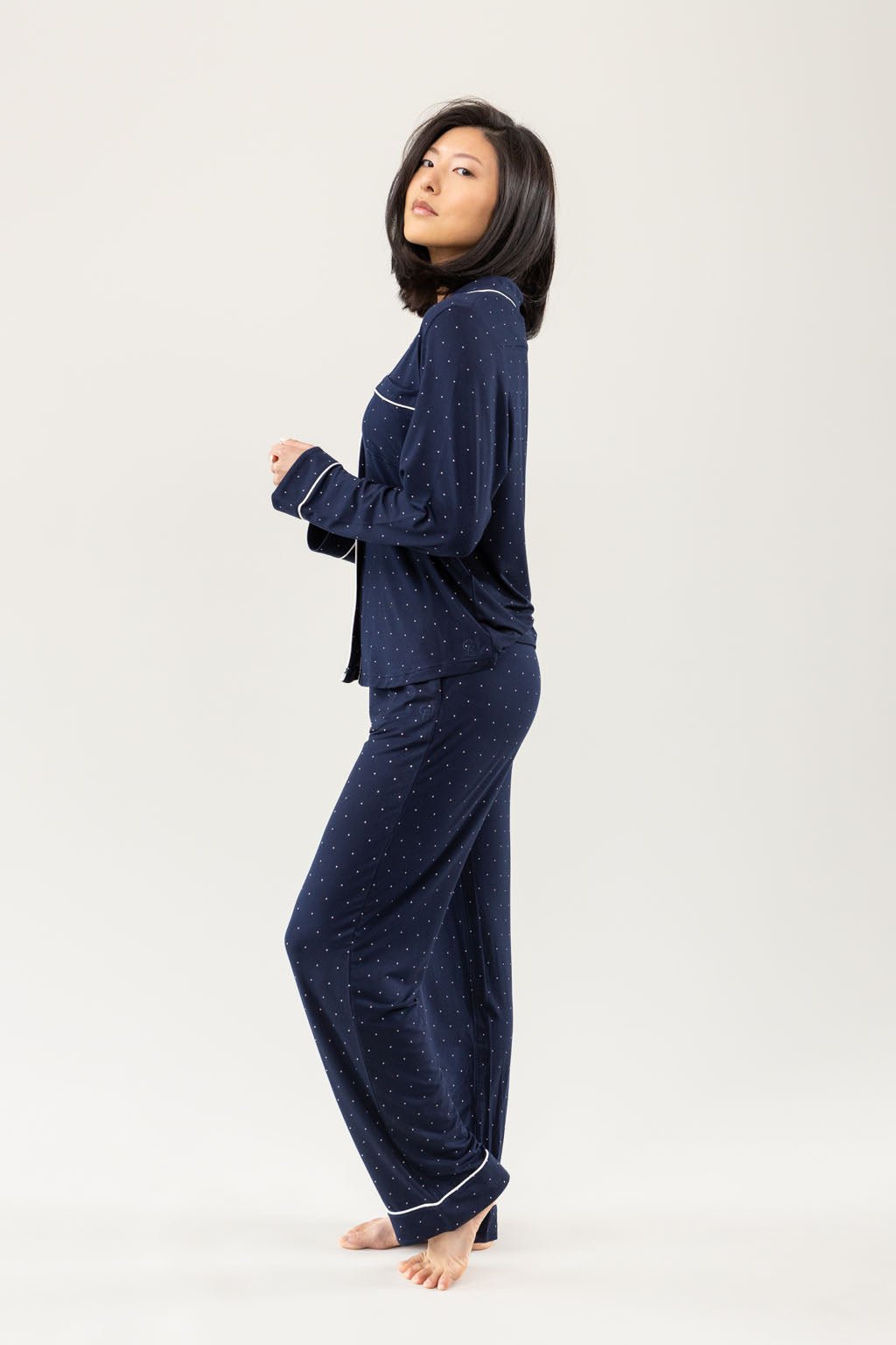 Women's Long Sleeve Bamboo Pajama Set