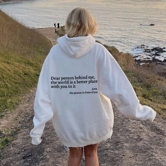 'Dear Person Behind Me' Unisex Sweatshirt